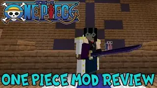 CONQUEROR'S HAKI, CREWS, JOLLY ROGER & MORE! || Minecraft One Piece Mod Review (Mine Mine No Mi Mod)