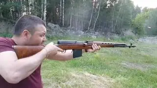 СВТ-40. Стрельба из СВТ-40.