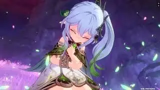 Nahida and Greater Lord Rukkhadevata Cutscene | Only Music | Genshin Impact 3.2
