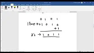 Operators in C.Complement Operator in Bitwise Operator.