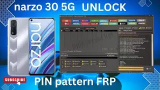 NARZO 30 5G UNLOCK PIN PATTERN FRP | NARZO 30 5G UNLOCK WITH UNLOCK TOOL LETEST SECORTY