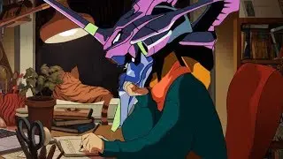 lofi Neon Genesis Evangelion ED [fly me to the moon]