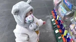 난생 처음 뽑기기계를 보았다.