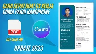 Cara Membuat CV Lamaran Kerja Di Handphone Cuma Pakai Aplikasi