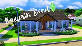 BUILD WITH ME! Bargain bend build - SIMS 4