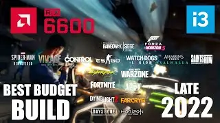 BEST BUDGET COMBO | RX 6600 | I3-12100 | 1080p - 1440p 20 Games Tested