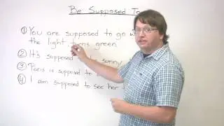 Speaking English - Expectations - How to use 