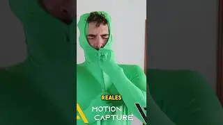 Técnica Motion capture. Te va a volar la cabeza 🤯 