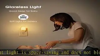 LOHAS Night Lights Plug into Wall, 2 Pack LED Dimmable Night Light, Nightlights with Light Sensors