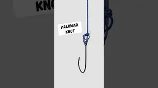 Palomar Knot - fast & easy strong fishing knot! 