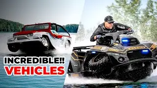 INCREDIBLE AMPHIBIOUS VEHICLES THAT WILL MAKE YOU WISH YOU HAVE ALL OF THESE!