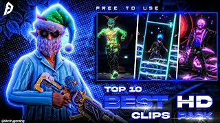 🔺Free Fire Top 10 Xml + Cc + Clips 🔸ff Clips For Editing🔸ff Emote Clips 🔸ff clip🔻