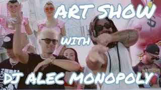 I had a ARTSHOW WITH ALEC MONOPOLY!!(TAMPA,FL)