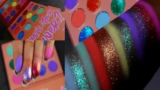 SWATCHES de la Palette WHAT'S YOUR POWER de GLOSSGODS