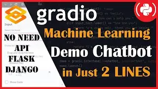 Gradio python tutorial | Create Interactive Python Apps just With 2 lines of Code 🤗