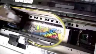 SK T4290 A2 t shirt printer printing video