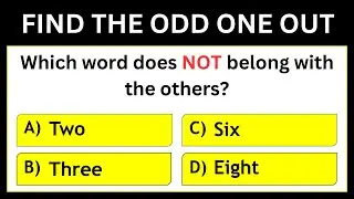 Logical Reasoning | Reasoning Practice Set | Find the Odd One Out