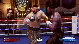 CRAZY LAST MINUTE KO WIN!! UNDISPUTED BOXING !!! 😳 😱