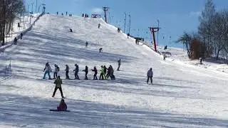 Надя на горе