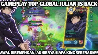 JULIAN TOP GLOBAL IS BACK, GAMEPLAY JULIAN TOP GLOBAL!!! | mobile legend gameplay