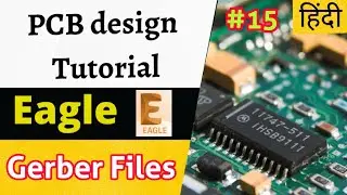 GERBER  files / How To Export Gerber Files In Eagle PCB Design software #15 #pcbdesigntutorial