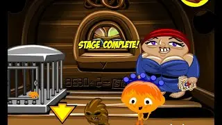 Monkey GO Happy Stage 340 - Free The Monster / Счастливая обезьянка: Уровень 340 Освободить монстра