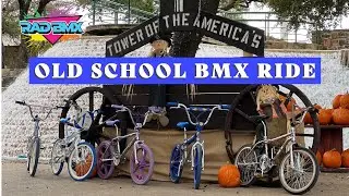 San Antonio on Old School BMX Bikes