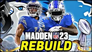 DETROIT LIONS REBUILD! - Madden 23 Franchise