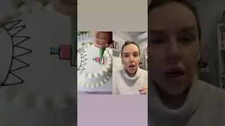 Рисовать на тортах можно разными техниками :