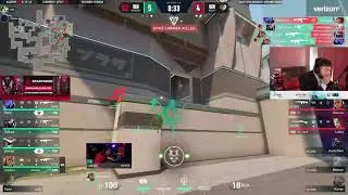 Tarik reacts to Zekken insane 4k against GENG . VCT Madrid