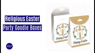 Religious Easter Party Goodie Bags Favor Ideas | Big Dot of Happiness