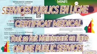 Services Publics en Ligne # Online Public Services #Cameroun