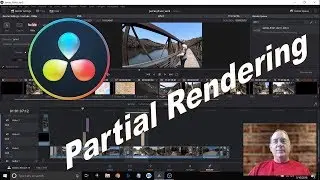 DaVinci Resolve 15 Partial Rendering