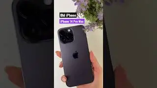 Old iPhone and iPhone 14 Pro Max compare 🥵