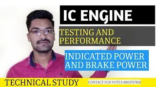 I.C engine testing and performance_indicated power_brake power
