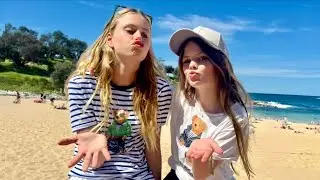 Coogee Beach vlog...Heidi and Sailor checking out Coogee