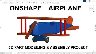 Onshape project - Airplane - Step 10 - Wing Sub Assembly
