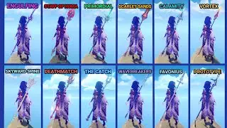 Raiden Shogun/Ei Weapon Damage Comparison - Genshin Impact