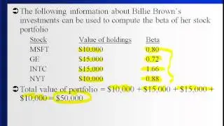 08 024 01 risk and return   systematic risk, part 3