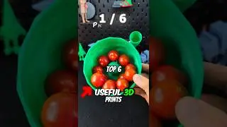 TOP 6 Useful 3D Prints in 60 Seconds! 