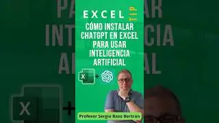 🔴 How to INSTALL ChatGPT in EXCEL to use ARTIFICIAL INTELLIGENCE 🚀
