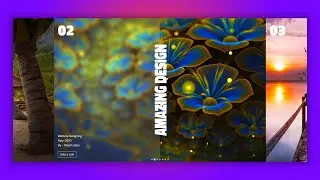 Premium Parallax Slider - Made with HTML, CSS, jQuery and Splide.js