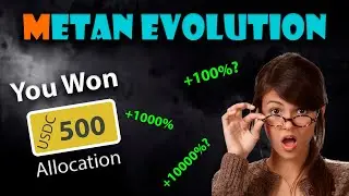 Покупаю КРИПТОВАЛЮТУ на 500 $ / Участвуем в IDO METAN EVOLUTION НА WAGGLE