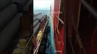 Double Banking the vessel #offshore#Marine#ship#boat