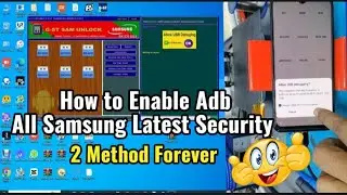 All Samsung Android 13 Latest Security Frp Bypass II Enable Adb Working Tool
