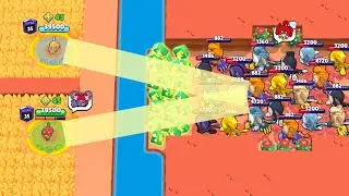 RANK 35 MOE BROKEN ALL NOOBS KIT!! Brawl Stars Funny Moments & Glitches & Fails #1308