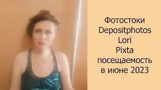 📈 Фотостоки Depositphotos, Lori, Pixta посещаемость в июне 2023 
