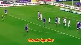 INCREDIBILE PUNIZIONE PULGAR!!! Fiorentina-Milan 1-1
