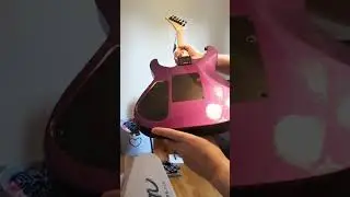 opening up my brand new Jackson js32 dinky guitar