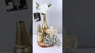 Centro de mesa Para Bautizo y cumpleaños. #diy #decora #manualidades #decoracion #tutorial #fiesta